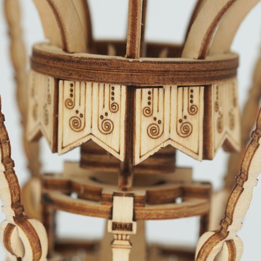 Robotime, 3D Houten Puzzel Hot Air Ballon, TG406, 15,5x10,4x20,8cm