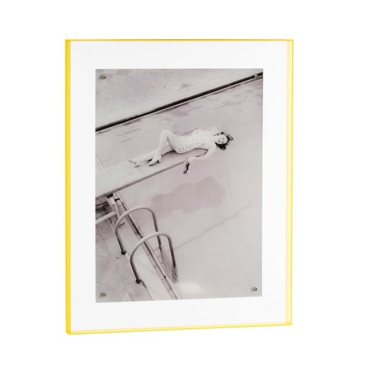 Women Wall Decoration | Schilderij Vrouw | L40 x B3 x H50 cm | Acryl - Grijs