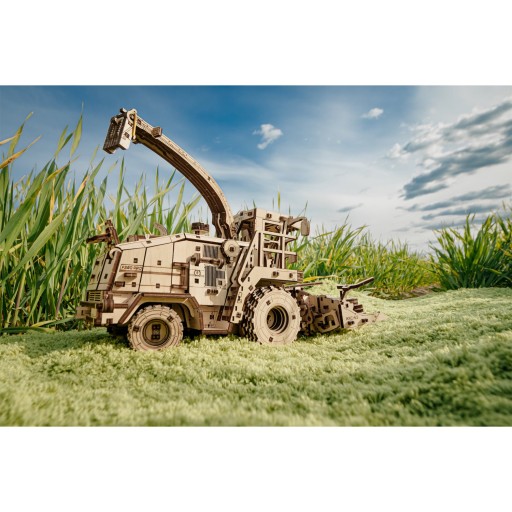 Eco Wood Art (EWA) 3D Houten Puzzel, Harvester Forage FS 80 PRO, 3823, 15,3x34,1x18,6cm