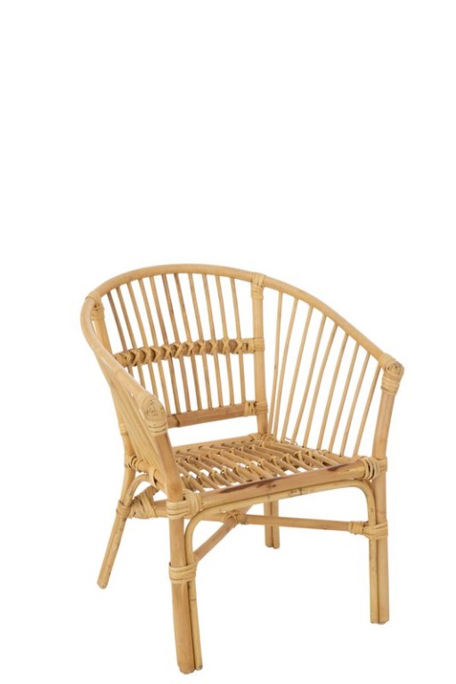 J-Line Filou high chair - rattan - natural
