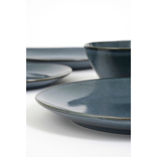 Racco Serviesset 4 Persoons - Steengoed - Donkergrijs