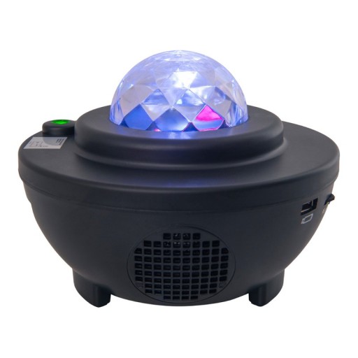 Atmospheric Galaxy LED projector, decorative lighting made of plastic, colorful, integrated LED, for inside