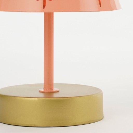 Decoratie Kerstboom - H40 x Ø13 cm - IJzer - Roze