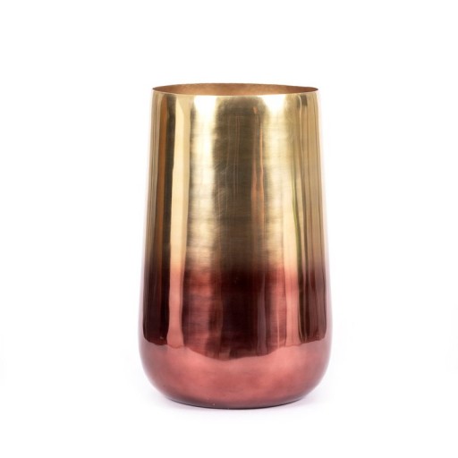 The Two Tone Brass Planter - Brass - XL