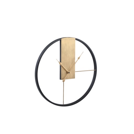 Lolae Gold Iron Round Wall Clock S