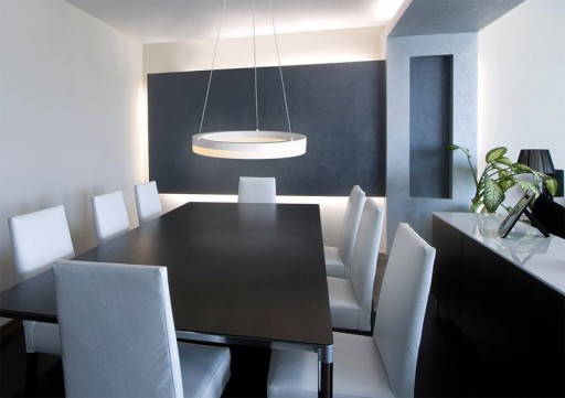 LED pendant light "Saturn"