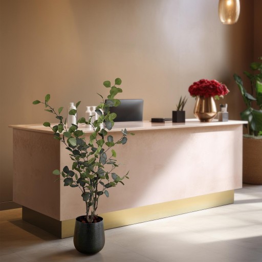 Kunstplant - Eucalyptus - Blauwe Gomboom - 120 cm