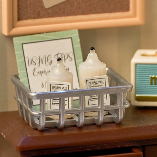 DIY Huisje Super Creator Sweet Dream Bedroom, Robotime, DW009, 16,3x16,3x15,2cm