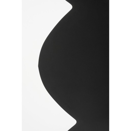 Rafi Bijzettafel - H50 x Ø40 cm - IJzer - Zwart