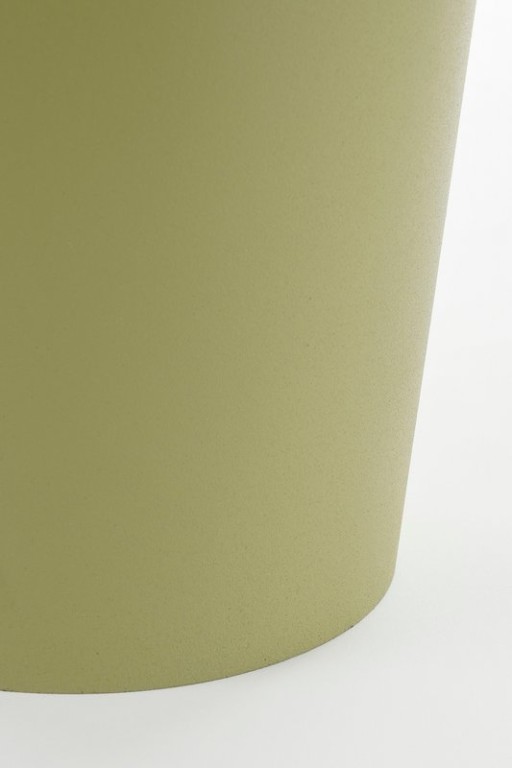 Feroza side table - H41 x Ø34 cm - Metal - Light green