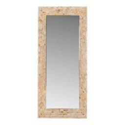Chelsae Spiegel | Crème Poly | Rechthoekig Shell | 71x161x13 cm - Product afbeelding