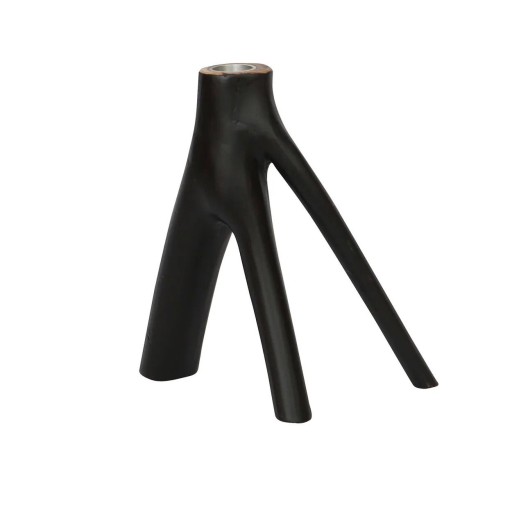 The Triple Twig Candle Holder - Zwart