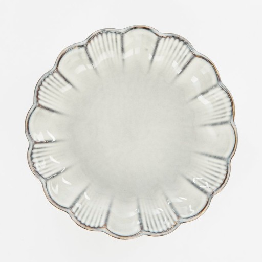 Corfu Bowl - H5 x Ø19 cm - Ceramic - Gray