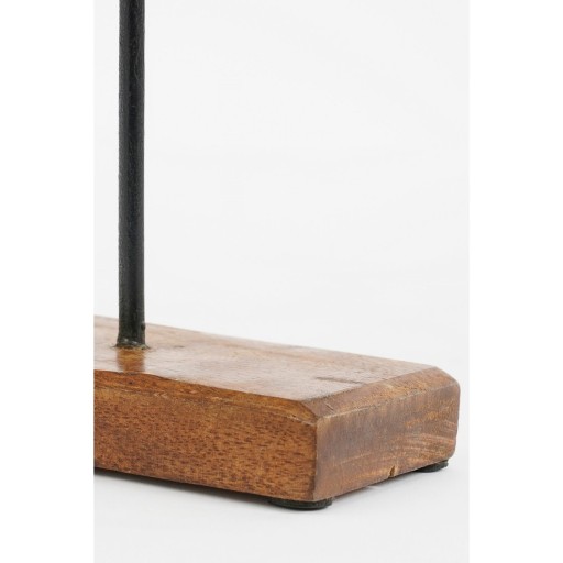 Petra Woondecoratie - L39 x B21 x H8 cm - Mangohout - Bruin