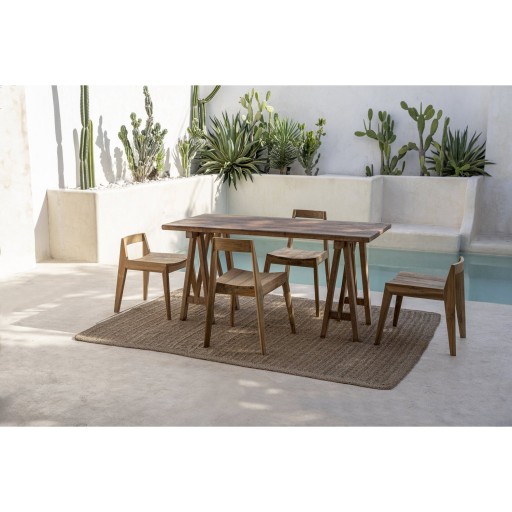 De Paxi Eetkamerstoel - Naturel - Buiten