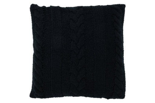 J-Line cushion Twist - polyester - black