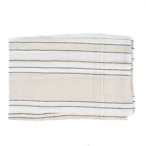 Het Provence Tafelkleed - Naturel Zwart Wit - 150x250