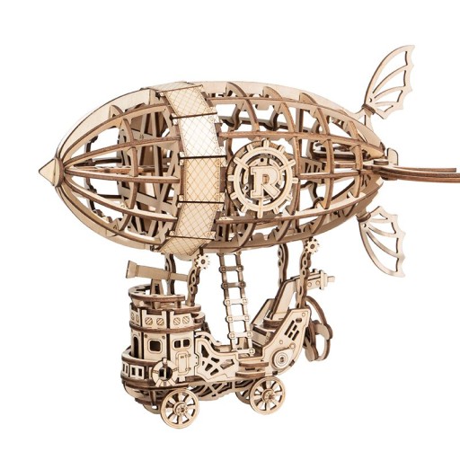 Robotime, 3D Houten Puzzel Airship, TG407, 18x12,5x16,5cm