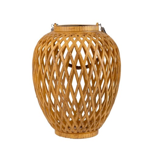 2 Set basket / solar record "cesto", made of natural colored artstrattan, with twilight sensor, warm white, 24 cm high, for the outdoor area