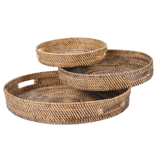 De Carry-All Dienbladen - Natuurlijk Bruin - M