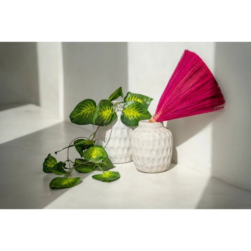 De veegborstel - roze