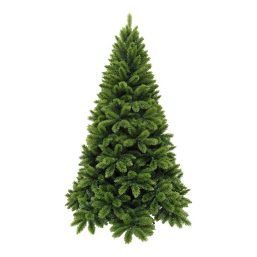 Tsuga Künstlicher Weihnachtsbaum 185 cm | Naturgetreues Grün mit Schneeeffekt | Triumph Tree