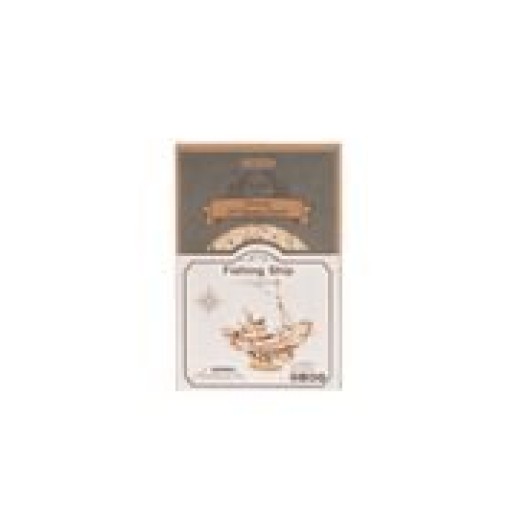 Robotime, 3D Houten Puzzel Fishing Ship, TG308, 19x4,8x15,8cm