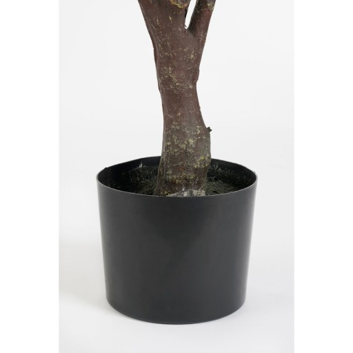 Eucalyptus Kunstplant in Bloempot - H180 x Ø80 cm - Brons