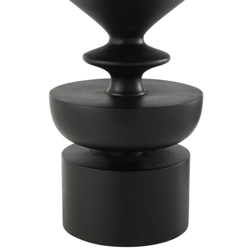 J-Line Bijzettafel Goa Mangohout Zwart