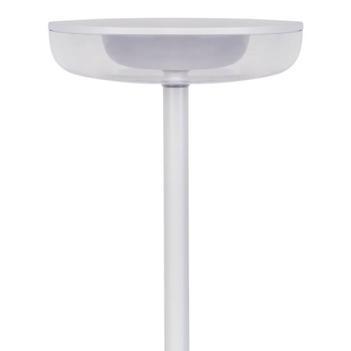 Cordless tablet light "Pasi" for outside and inside, made of metal and plastic in white, dimmable, with touch and memory function, approx. 26 cm high