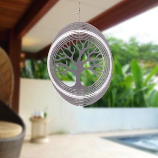 Wind spinner, BlinQ Art, Tree of Life, Stainless Steel, 700511,