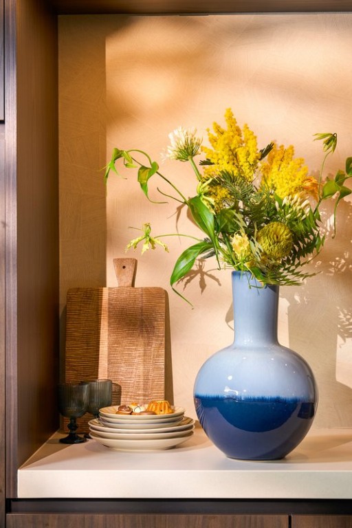 Holm vase - H42 x Ø29 cm - Ceramics - Blue