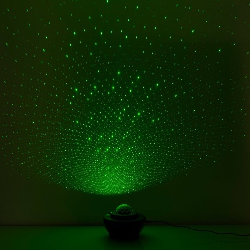 Atmospheric Galaxy LED projector, decorative lighting made of plastic, colorful, integrated LED, for inside