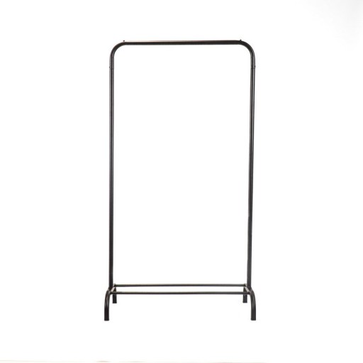 Metalen Kledingrek | Clothrack Zwart | 80x40x150cm