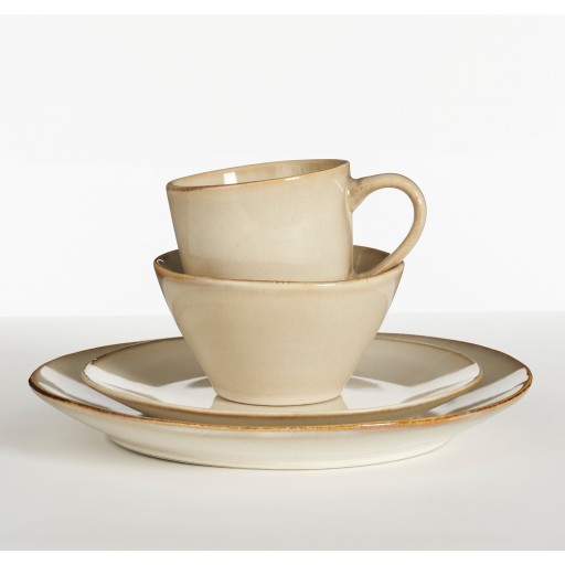 Racco Serviesset 4 Persoons - Steengoed - Beige