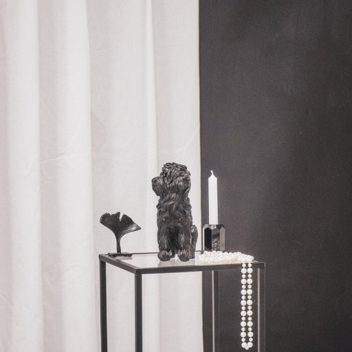 Ornament - Labradoodle Dog - Polyresin - Black - 16x23,5cm