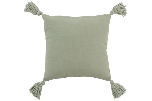 J-Line cushion Brush Square - cotton - mint