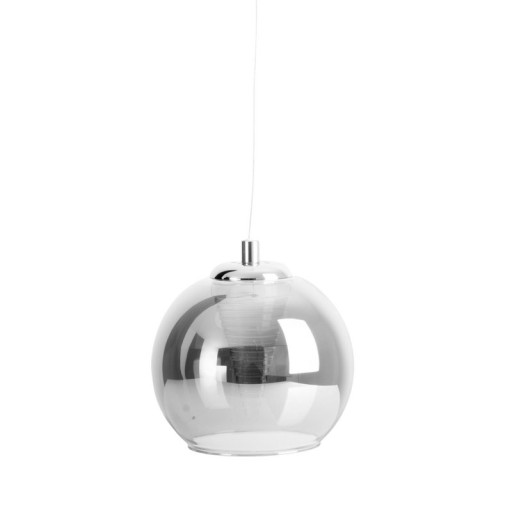 LED pendant lamp "vaso", pendant lamp made of metal and glass in anthracite, with firmly built -in LEDs, hanging lamp for dining room and living room with a Øvon 14.5 cm.