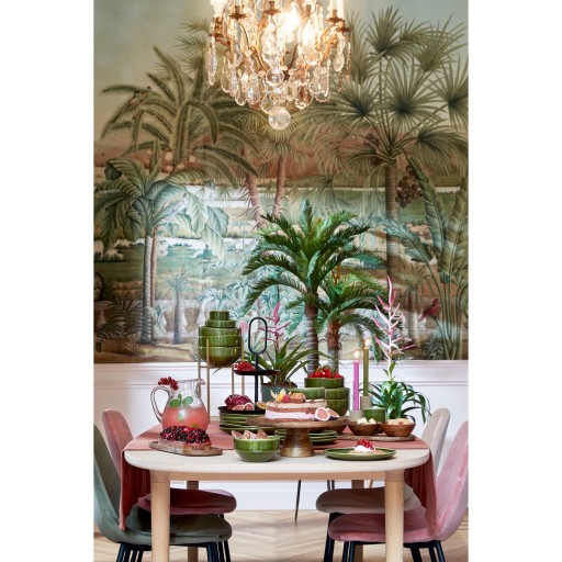 Rhea Schaal - Ø18 cm - Keramiek - Groen