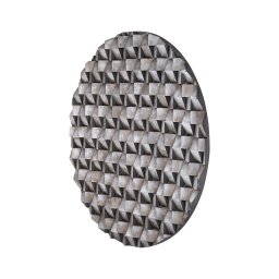 Zoaya Bronze Mdf Wood Wall Panel 3D Cubes Round S