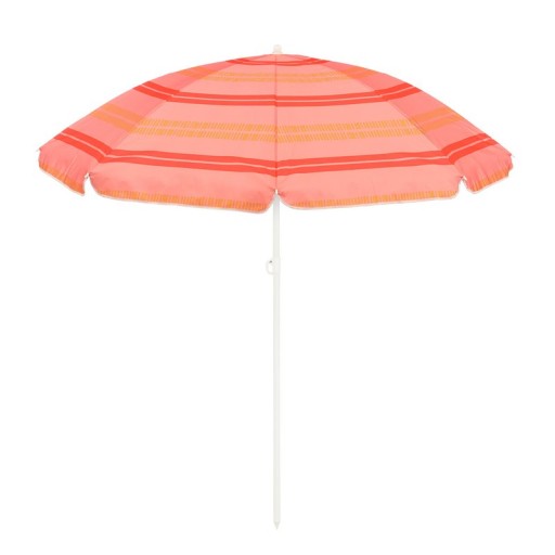 Stripe Strandparasol - H180 x Ø160 cm - light pink