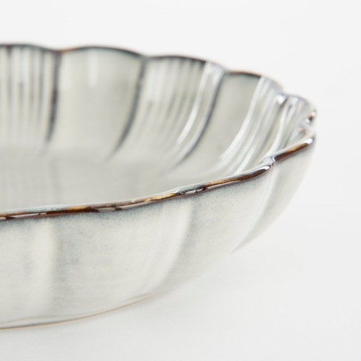 Corfu Bowl - H5 x Ø19 cm - Ceramic - Gray