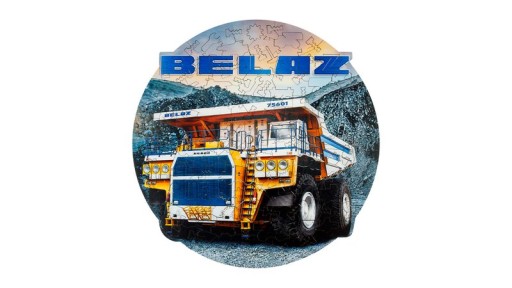 Eco Wood Art 3D Wooden Puzzle Belaz 75601, 2154, 27.6x27.6x0.5cm