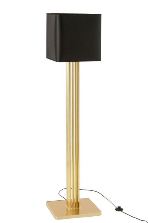 J-Line lamp Moderna - metal/textile - gold