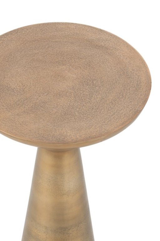 J-Line table Tri - aluminum - gold