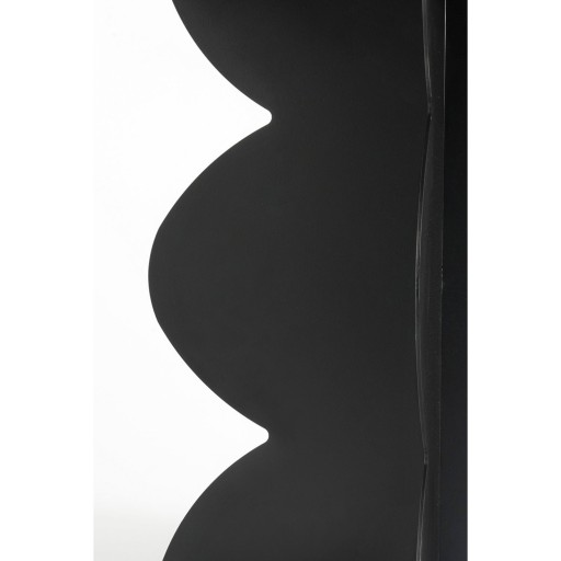 Rafi Bijzettafel - H40 x Ø45 cm - IJzer - Zwart