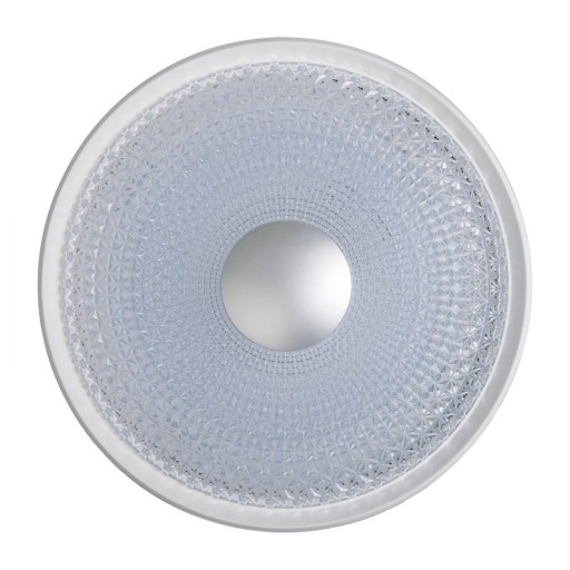 LED ceiling light "Boise" Ø 51 cm with many functions, made of metal and plastic, white, with integrated LEDs, lighting for living rooms or office