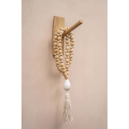 De Kubu ketting - natuurlijk wit