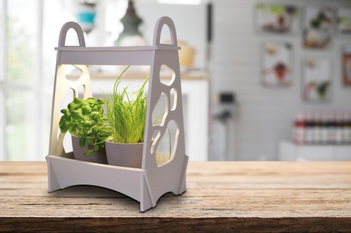 LED mini garden h: 50cm white "Garden"