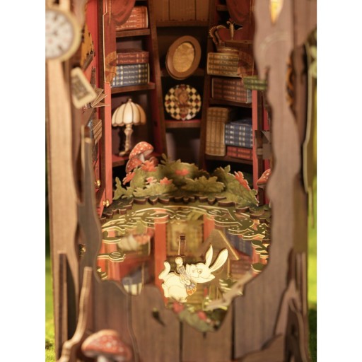 Robotime, DIY Book Nook, Fall into Wonder, TGB12, 15.3x19.7x25.1 cm